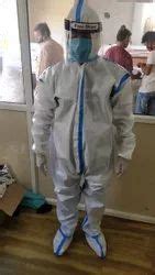 Sitra Certified PPE Kit Laminated Non Woven Full Body Protective Suit