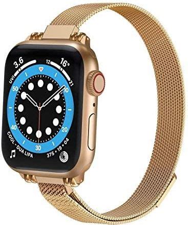 Lopolike Metalowy Pasek Unisex Kompatybilny Z Apple Watch 42 Mm 44 45