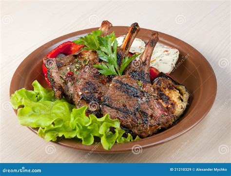 Cremalheira De Cordeiro Imagem De Stock Imagem De Carne 21210329