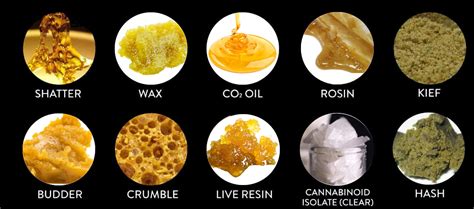 Cannabis Concentrate Types Descriptions And Benefits Dagga Seeds