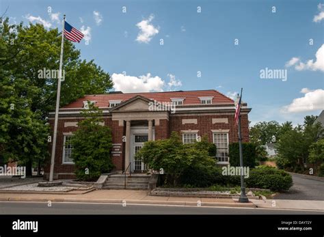 Manassas Downtown Post Office, Church Street, Manassas, Virginia Stock ...