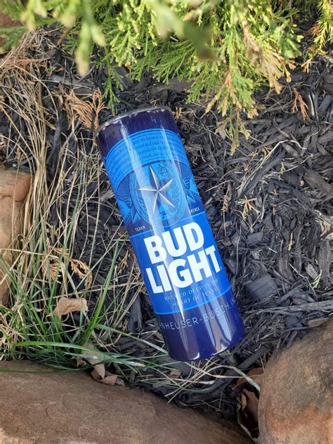 Custom Bud Light 20 Ounce Steel Insulated Tumbler Etsy