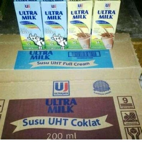 Jual Susu Ultra Uht Ml Dus Isi Pcs Varian Rasa Coklat