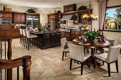 Toll Brothers The Superb Kitchen With Generous Center Island