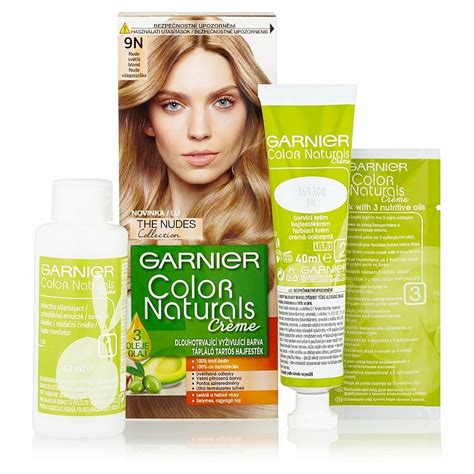 Garnier Color Naturals Crème farba na vlasy nude svetlá blond 9N