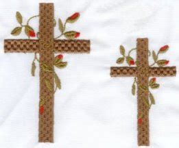 My Embroidery Haven Blessed Crosses Religious Heirloom Machine