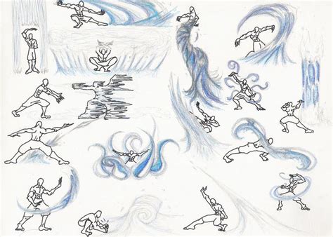 Cheats To Waterbending Concept Art Characters Avatar The Last