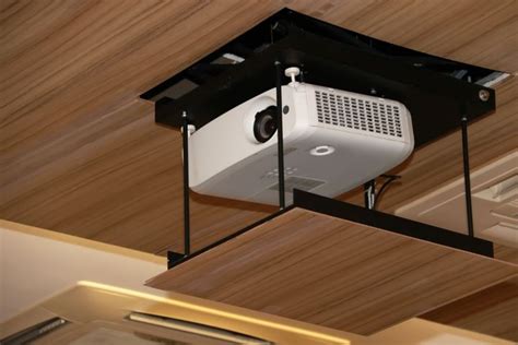 Diy Motorized Ceiling Projector Mount Shelly Lighting