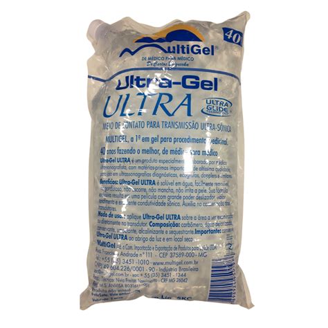 Gel Condutor Ultra Bag Kg Multigel Fenagui