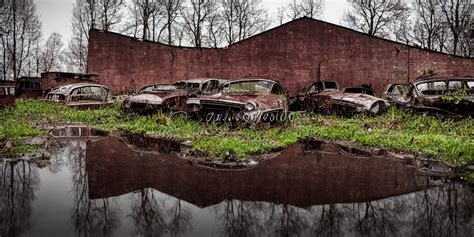 KREA An Old Decayed Factory With Holes In The Roof Where Rain Is