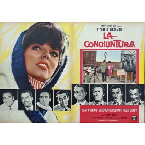 La Congiuntura Italian Fotobusta Movie Poster Set Illustraction Gallery