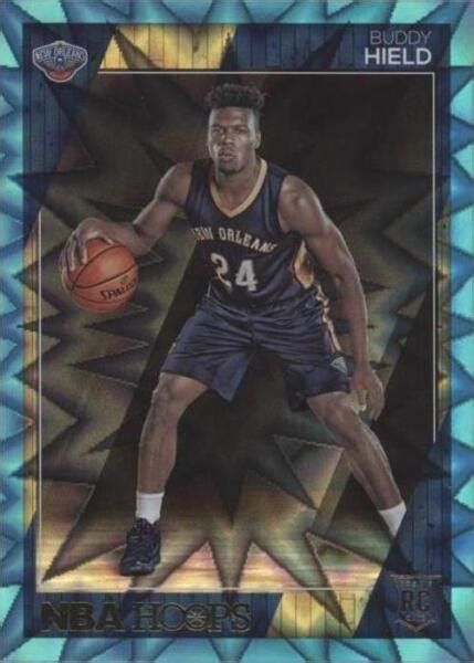 2016 17 Panini NBA Hoops Rookies Teal Explosion 266 Buddy Hield RC