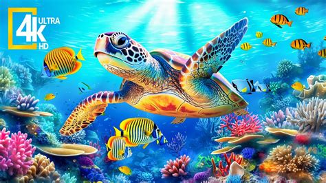 Hours Stunning Of K Underwater Wonders Relaxing Music Coral Reefs