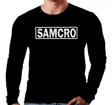 Camiseta Manga Longa Samcro Sons Of Anarchy Promo O Mercadolivre