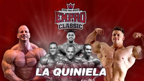 Estos Ser N Los Ganadores Del Empro Classic Youtube