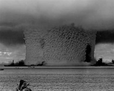 Photos from the World's First Underwater Nuclear Explosion