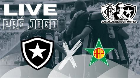 Live Alvinegra Raiz PrÉ Jogo Botafogo X Portuguesa E Últimas