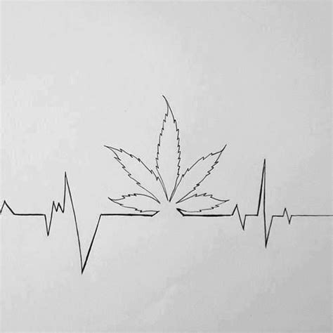 Top 100 Simple Weed Tattoos