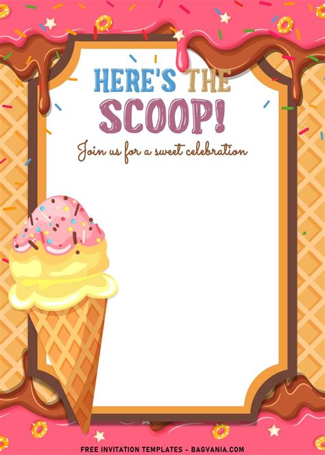 Ice Cream Party Invitations Artofit