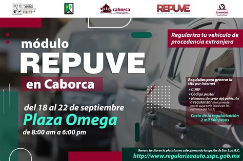 Estará disponible el módulo de Repuve a partir de hoy en la Plaza Omega