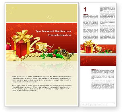 Holiday Word Templates Design, Download now | PoweredTemplate.com