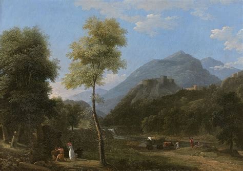 Paysage Classique Animé By Jean Victor Bertin Artvee