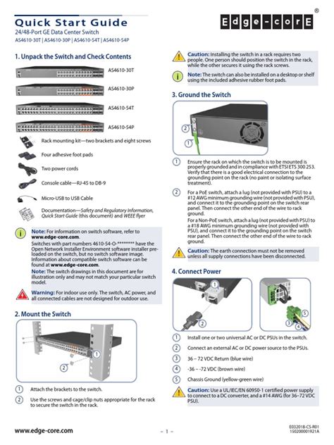 Upload Images AS4610 Series QSG-En SC TC R01 0313 | PDF | Network ...