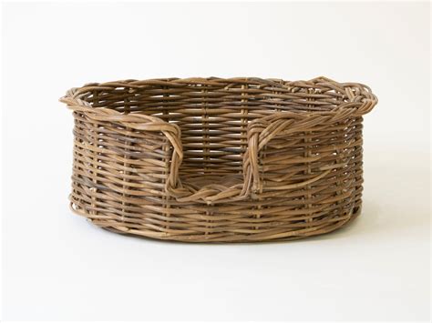 Handwoven Wicker Dog Baskets by Miller & Chalk