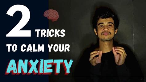 Tricks For Anxiety How To Overcome Anxiety Without Drugs Or Therapy Youtube