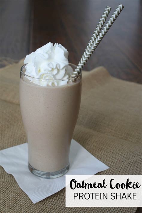 Oatmeal Cookie Protein Shake