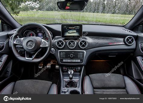 PRAGUE,THE CZECH REPUBLIC, Interior Of Mercedes Benz CLA 45, 49% OFF