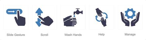 Hand Washing Steps Vector Art Icons And Graphics For Free Download