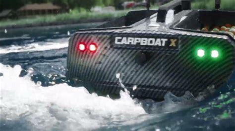 Презентація нового човна для підгодовування риби Carpboat X - YouTube