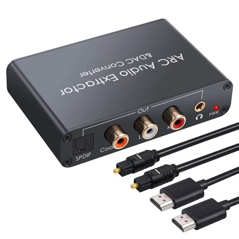 PROZOR HDMI ARC Audio Extractor 192KHz HDMI Audio Return Channel