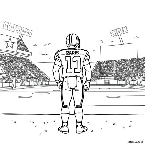 dallas cowboys coloring pages 3
