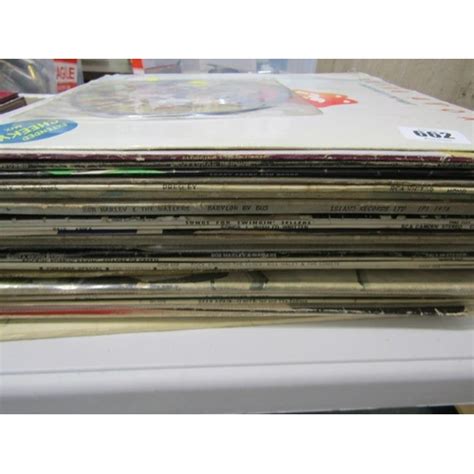 Collection Of Lp Records Including Rolling Stones Sex Pistols Bob