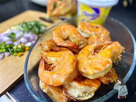 Udang Masak Butter Kering Simple Stewart Peters