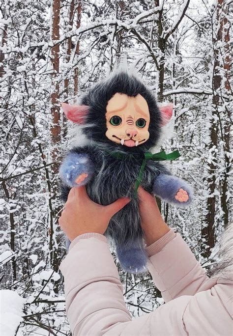 Werewolf Babychild Of Werewolf Monsters Ooak Handmade Ts Etsy