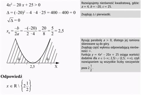 R Wnania I Nier Wno Ci Kwadratowe Nier Wno Ci Kwadratowe