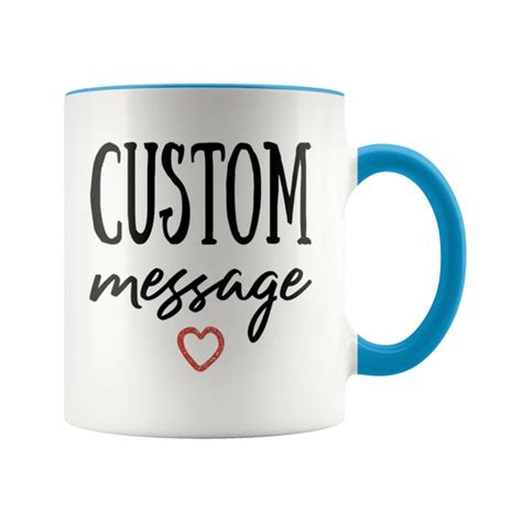 Custom Mugs No Minimum Etsy