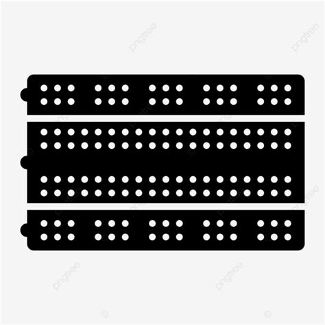 Breadboard Icon In Glyph Style Vector Breadboard Breadboard Icon