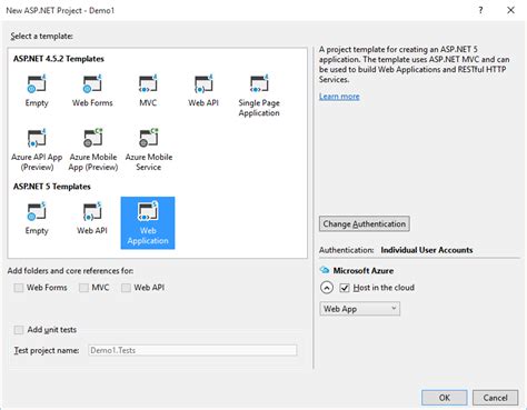 ASP NET 5 Create Web Application Step By Step CodeProject