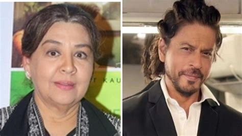 Farida Jalal clarifies statement on losing touch with Shah Rukh Khan ...