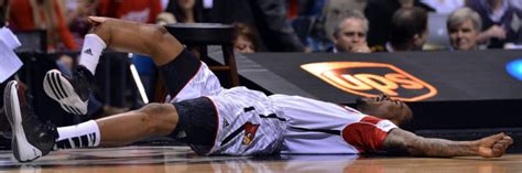 Kevin Ware Leg Injury See The Gruesome Photo Of Louisville Guards