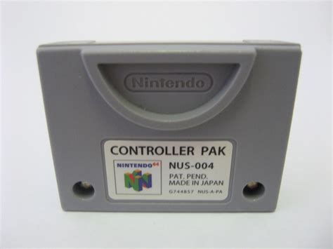 Original N64 Controller Pak / Memory Pak | N64 Accessoires | Press ...