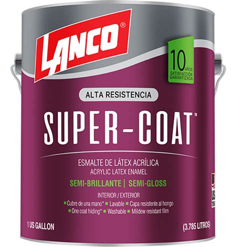 Super Coat Semi Brillante Lanco Centroamérica