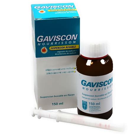 Gaviscon Nourrissons Anti Reflux Anti Acide Suspension Buvable Flacon