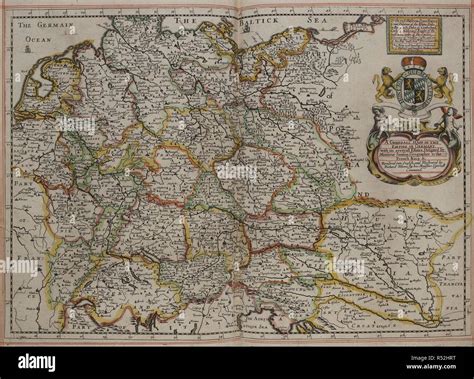 Map of the empire of Germany. A generall mapp of the Empire of Germany ...