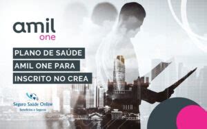 Plano De Sa De Amil One Pelo Crea Desconto Exclusivos