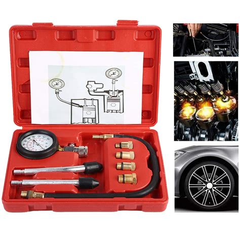 Buy Gorgeri Gasoline Engine Compression Tester Auto Petrol Gas Engine